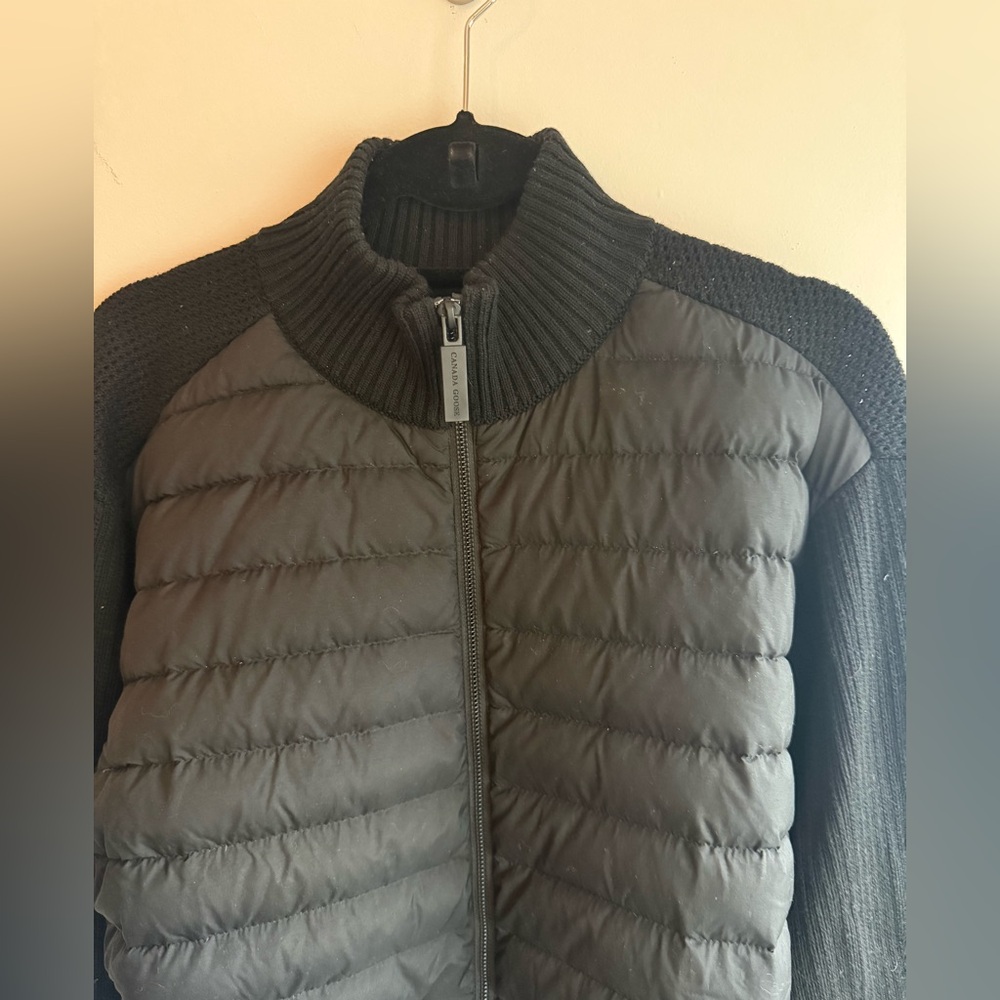 Canada Goose Mens Hybridge Knit Jacket Black XL - Picture 3 of 9